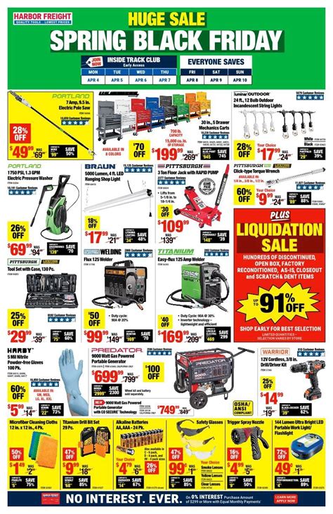 harbor freight spring black friday sale